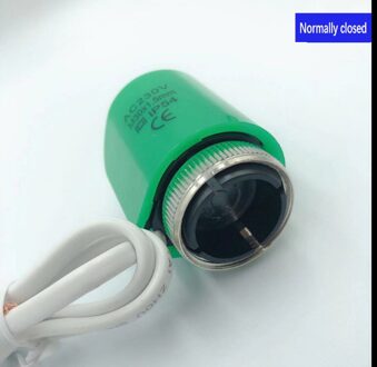 Normaal Open Elektrische Thermische Actuator Calefaccion Suelo Radiante Actuator Voor Spruitstuk Vloerverwarming Klep NOgreen