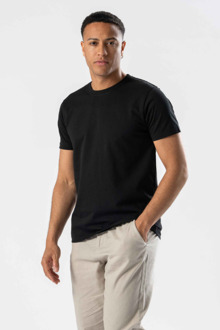 Normaal T-shirt - Zwart - L