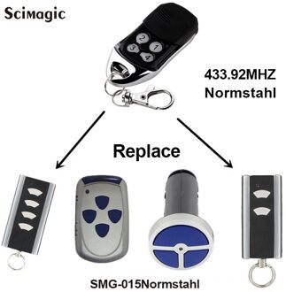 Normstahl RCU 433 2K afstandsbediening garagedeuropener Normstahl rolling code 433,92 MHz voor gate control commando 433mhz sleutelhanger