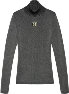 Noroton Turtleneck Ski Sweater Dames 2XL/44 Zwart