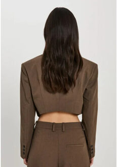 NORR Kamin blazer khaki - - maat L Bruin