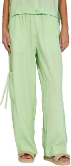 NORR Moa pants pistachio - - maat 36 Groen