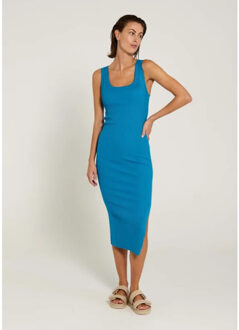 NORR Sherry tank dress ibiza blue - - maat 38 Blauw