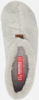 Nortenas Pantoffels grijs Imitatiebont - 37