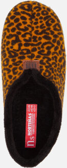 Nortenas Pantoffels luipaard Textiel 270214 Geel - 36,37,38,39,40,41