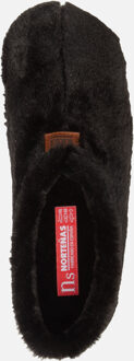 Nortenas Pantoffels zwart Imitatiebont - 36