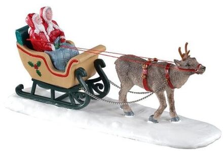 North pole sleigh ride