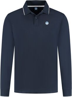 North Sails Basic Polo LS Heren - XS