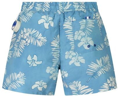 North Sails Bladerenprint Zwemshorts Lichtblauw - XL