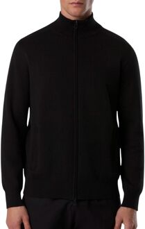 North Sails Bonded Full-zip Sweater Heren - XS