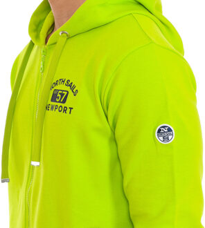 North Sails Capuchon met rits 902299TR0 man Groen