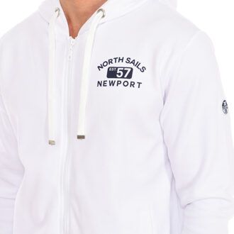 North Sails Capuchon met rits 902299TR0 man Wit