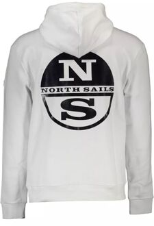 North Sails Casual Gebreide Hoodie - maat 2XL Wit