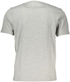 North Sails Cirkel Logo T-shirt Korte Mouwen Ronde Hals - maat S Grijs