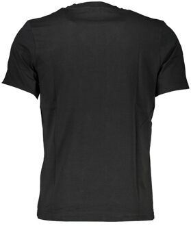 North Sails College Print T-shirt Zwart - M