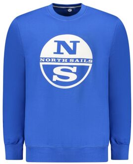 North Sails Crew Neck Sweatshirt Ns1234 - maat 3XL Middelblauw