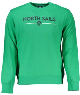North Sails Crew Neck Sweatshirt Stijl Ns27282 Groen