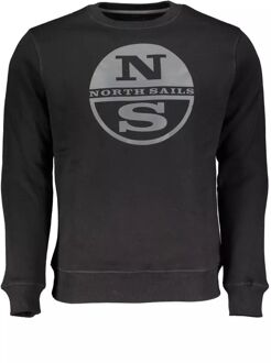 North Sails Crewneck Sweatshirt Ns2023 - maat Zwart