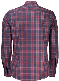 North Sails Geruite Overhemden Met Lange Mouwen Donkerblauw - XL