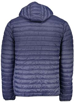 North Sails Gestikte Hooded Jas Donkerblauw