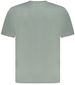 North Sails Grafische T-shirt Casual Stijl - maat S Salie Groen