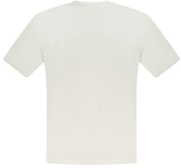 North Sails Grafische T-shirt Korte Mouwen Ronde Hals Ivoor - S