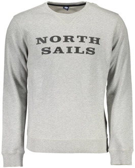 North Sails Gray Cotton Sweater North Sails , Gray , Heren - 2Xl,Xl,L,M,S