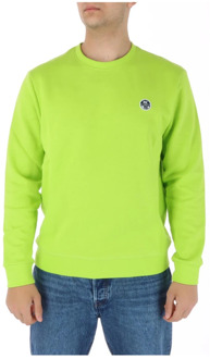 North Sails Groene Sweatshirt met Lange Mouwen North Sails , Green , Heren - XL