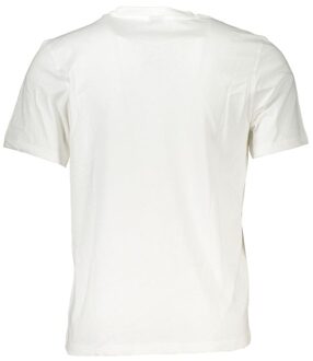 North Sails Hogeschool Logo T-shirt Korte Mouwen Wit