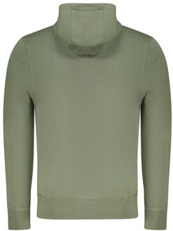 North Sails Hoodie met trekkoord en kangoeroezak - maat S Salie Groen