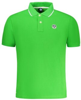 North Sails Klassiek Fit Poloshirt Korte Mouw - maat L Limoengroen