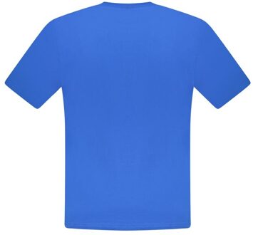 North Sails Klassiek Logo T-shirt Korte Mouwen Ronde Hals Middelblauw - XL