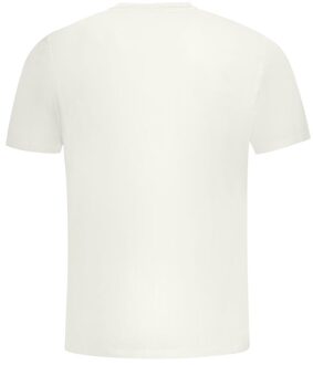 North Sails Klassieke Logo T-shirt Korte Mouwen Ivoor