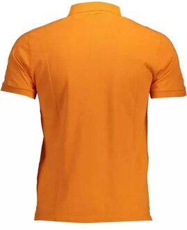 North Sails Klassieke Pasvorm Polo Shirt Korte Mouwen - maat Oranje