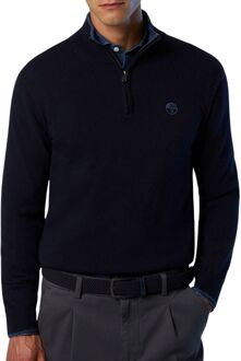 North Sails Knit Half Zip Sweater Heren - XL