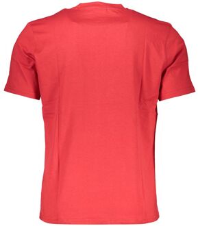 North Sails Korte Mouw Crew Neck T-shirt - maat 2XL Rood