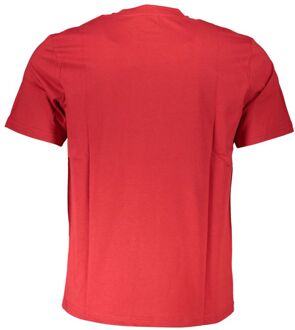 North Sails Korte Mouw Crew Neck T-shirt - maat M Klaproos