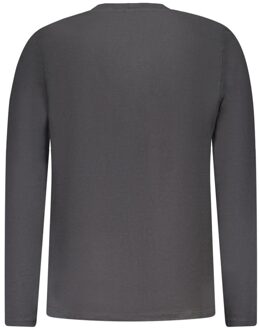 North Sails Langarm Basis T-shirt Donkergrijs