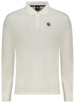 North Sails Lange Mouw Polo Shirt Ivoor - XL