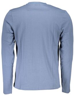 North Sails Langsleeve T-shirt Nslstee Blauw - XL