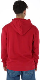 North Sails Logo Hoodie Rood - S