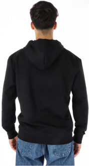 North Sails Logo Hoodie Zwart - maat M