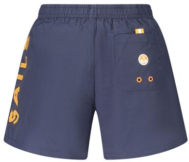 North Sails Logo Zwem Sneldrogende Shorts Donkerblauw