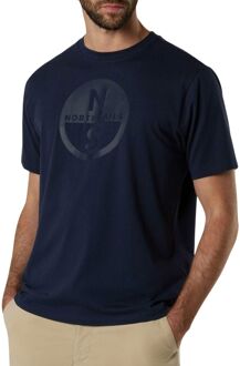 North Sails Maxi Logo Shirt Heren - XS