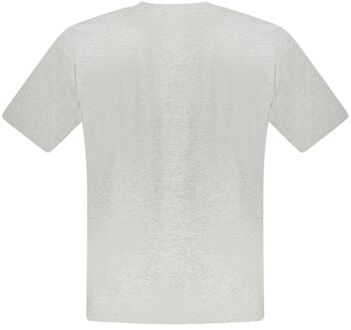 North Sails Ns Logo Korte Mouwen T-shirt - maat XL Lichtgrijs