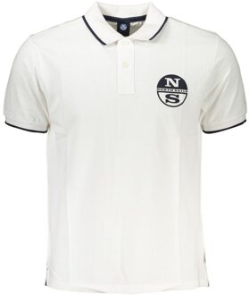 North Sails Polo Shirt Classic Fit - maat S Wit