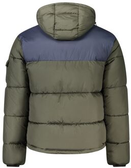North Sails Pufferjas Colorblock Stijl - maat Salie Groen