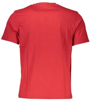 North Sails Ronde Hals Korte Mouwen T-shirt Klaproos