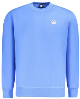 North Sails Ronde Hals Sweatshirt Klassieke Pasvorm Lichtgrijs