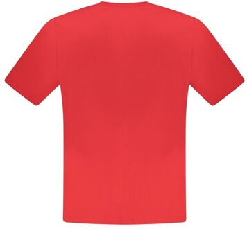 North Sails Ronde Hals T-shirt Klassieke Stijl - maat S Rood